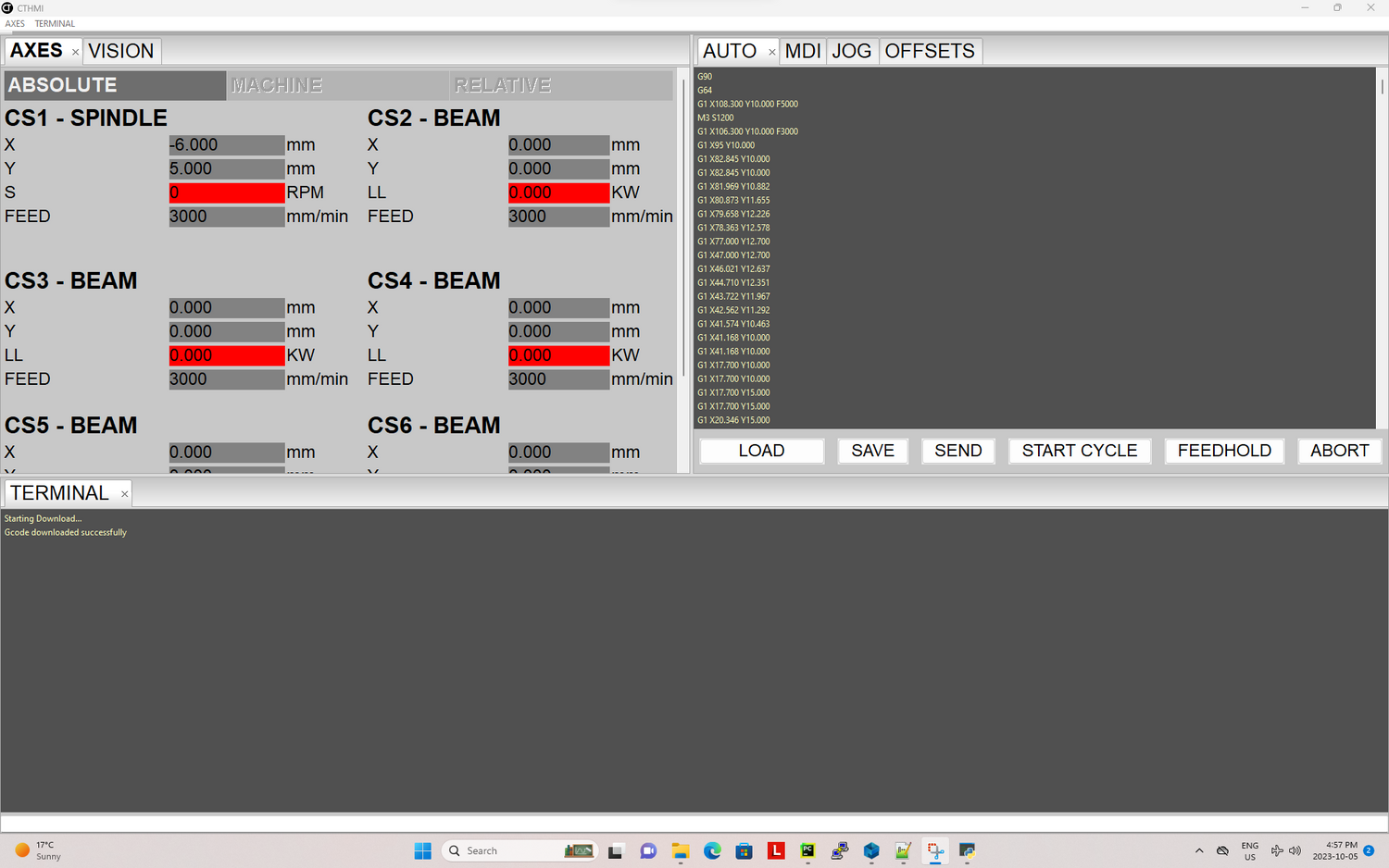 LEAM-Q CNC Control